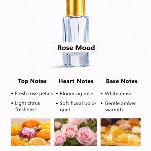 USSRSCENT Rose Mood — 3 ml handmade perfume oil.